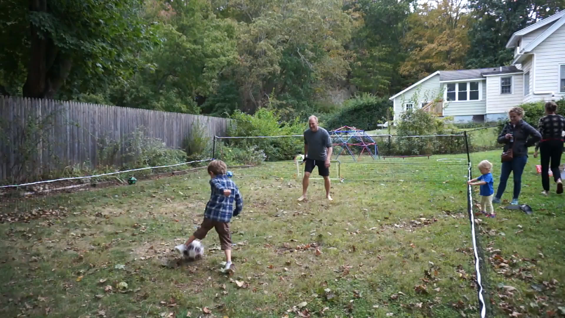 Players celebrating a goal on a SoccerYards field